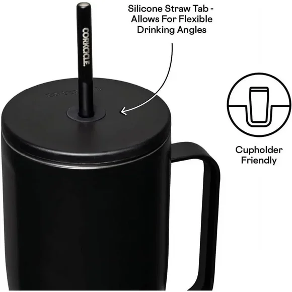 Corkcicle 30oz Cold Cup XL Triple Insulated Stainless Steel Water Bottle Tumbler - Picture 4 of 8